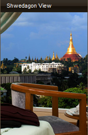 View of Shwedagon Pagoda